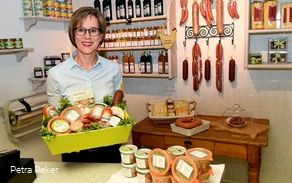 Brigitte Reinken-Stork in ihrem Hofladen