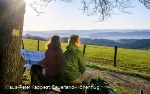 Pause am Sauerland-Höhenflug