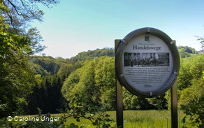 Draad handelsroute-DHW