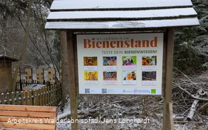 Bienenstand am Walderlebnispfad in Neuenrade