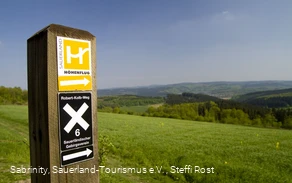 Markierung mit Aussicht Markierung mit Aussicht