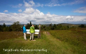 Panoramatafeln auf der Kahlen Pön