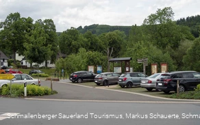 Wanderparkplatz an der Wenne