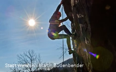 Climbing rock Lenneplatte 1