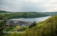 Edersee und Staumauer Frühjahr 2024