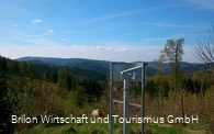 Aussicht Geologischer Sprung Station 5