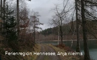 Auf dem Wogenweg am Hennesee