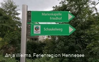 Schild Schaukelweg Ostwig