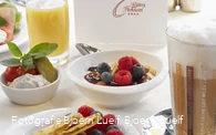 Frühstück mit Müsli im Rüters Parkhotel