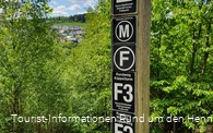Wegweiser in Meschede-Freienohl (F) (M) F2, F3 Rundweg Küppelturm