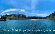 Panoramablick über die Fürwiggetalsperre