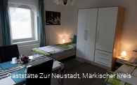 Gästezimmer Einzelbetten - © Gaststätte Zur Neustadt
