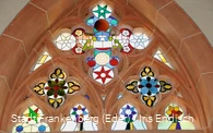 Liebfrauenkirche Frankenberg (Eder) Glasmalerei