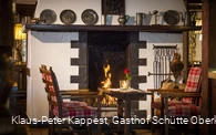 Gasthof Schütte Poststube mit Kamin