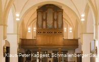 Historische Ibach-Orgel in der Pfarrkirche Fleckenberg