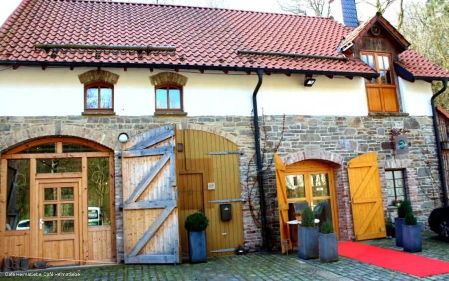 Außenansicht vom Café Heimatliebe