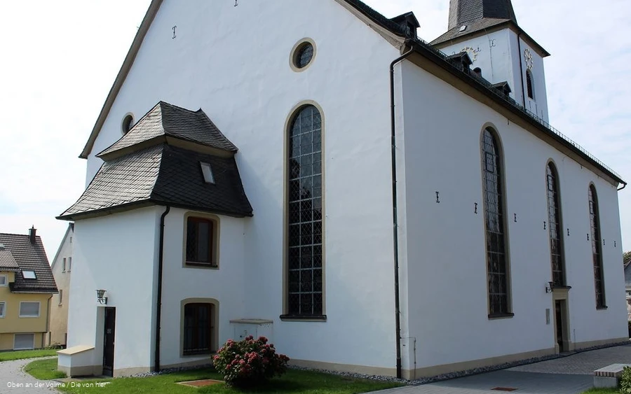 Blick auf die Nicolai Kirche