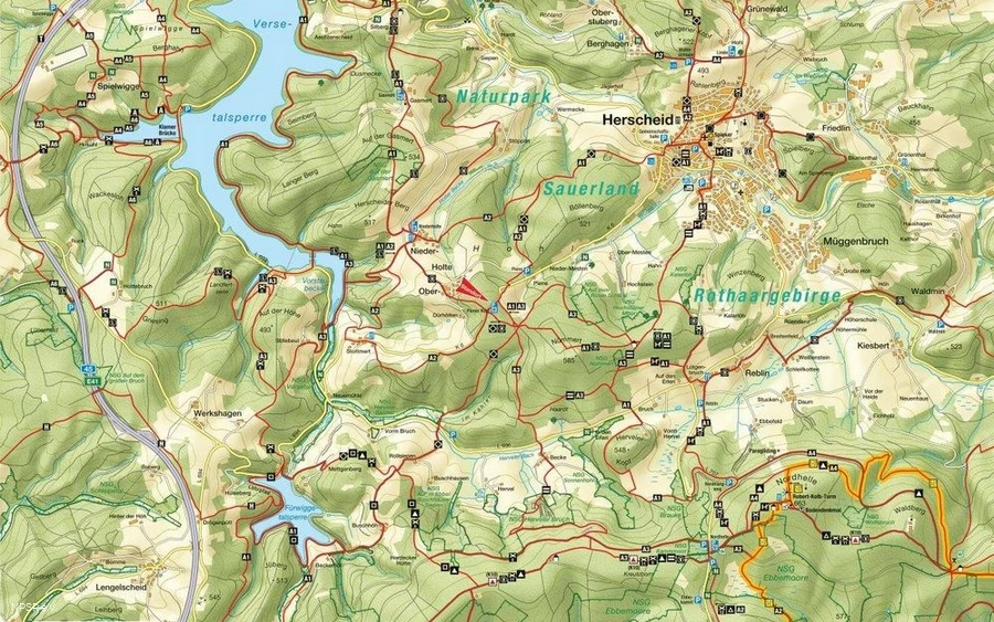 Wanderwegenetz Wanderwegenetz