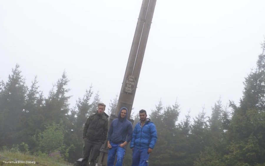 Gipfelkreuz auf dem Ohlenkopf Gipfelkreuz auf dem Ohlenkopf