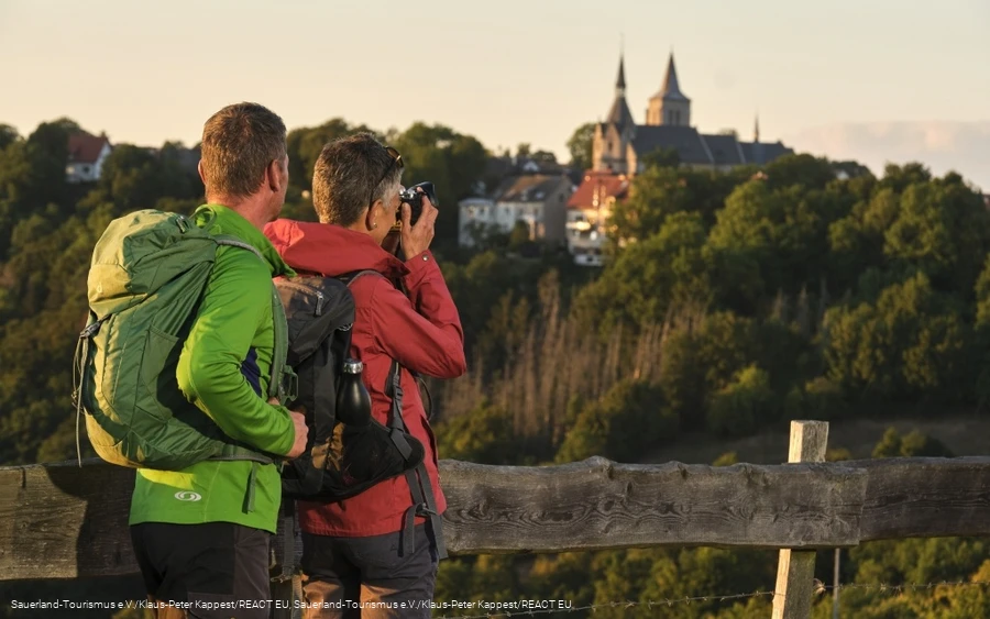 Blick auf Obermarsberg