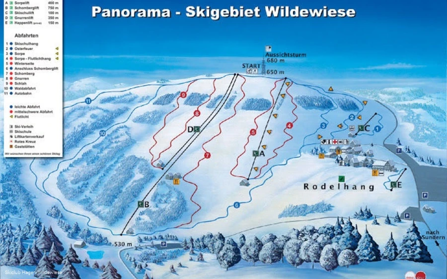 Skigebiet Wildewiese Skigebiet Wildewiese