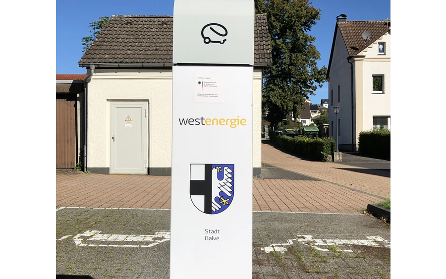 E-Ladesäule Garbeck Stadt Balve