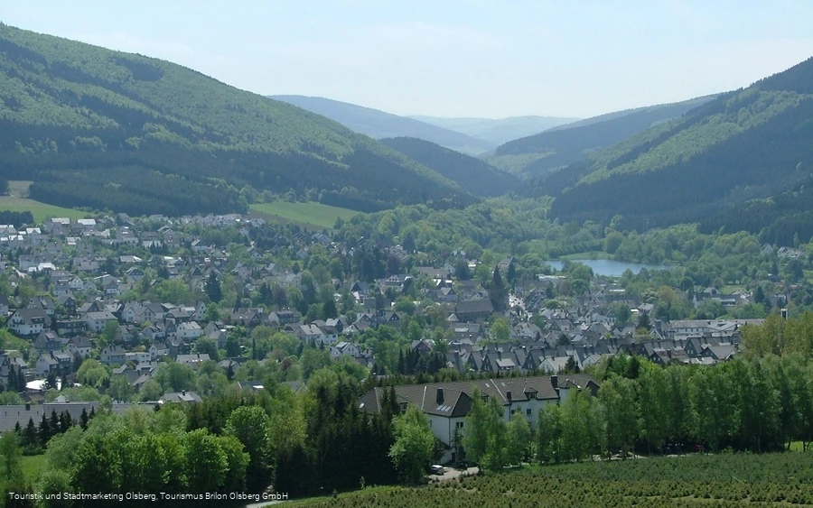 Blick auf Olsberg