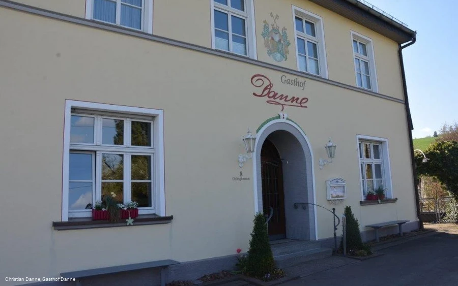 Gasthof Danne Eingang Gasthof Danne Eingang