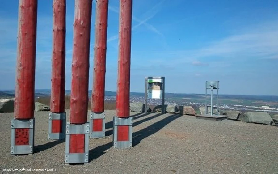 Geologischer Sprung Bilsteinhalde
