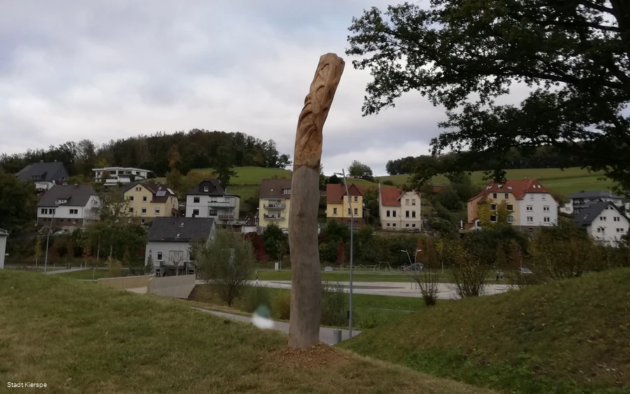 Scheuerpfahl Wurzeln und Erosion