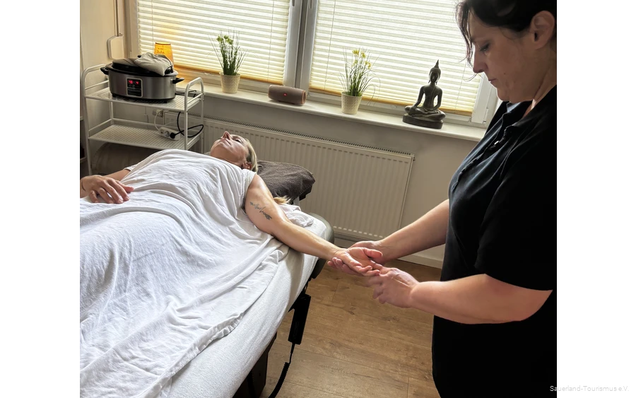 Eine entspannende Massage