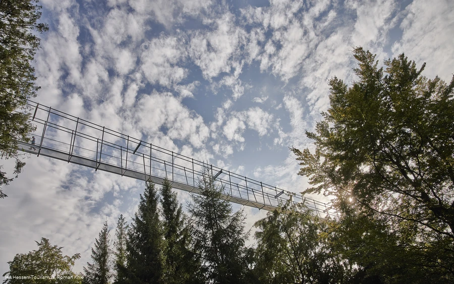 Himmel ueber dem Skywalk