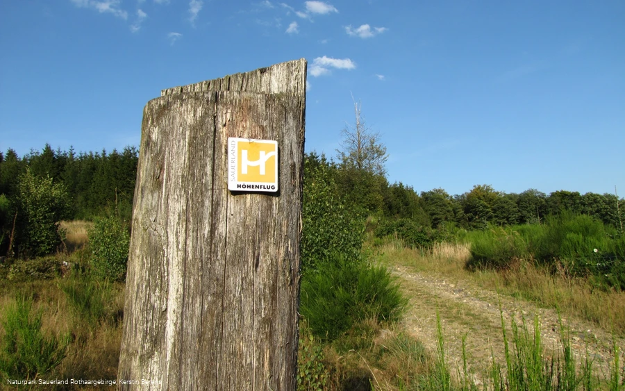 Wegezeichen Sauerland-Höhenflug