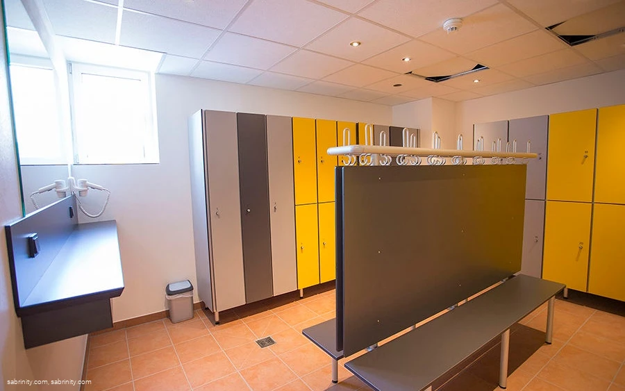 Umkleidebereich Umkleidebereich