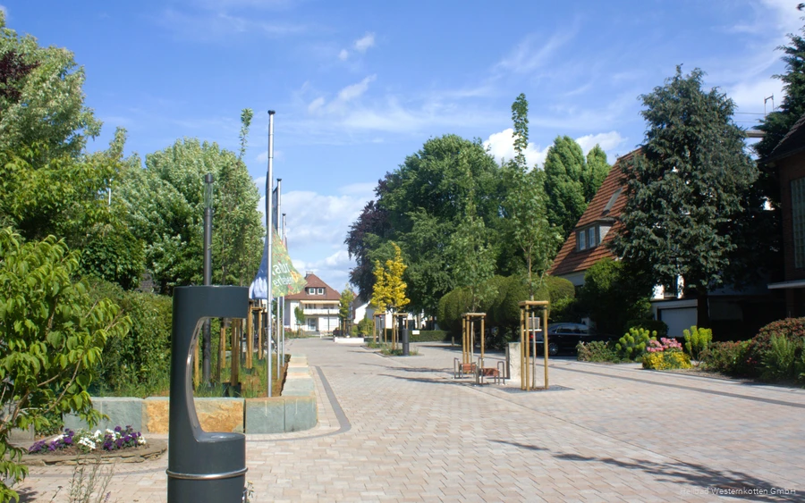 Die Kurpromenade in Bad Westernkotten. Ein Ort zum Entspannen und entdecken