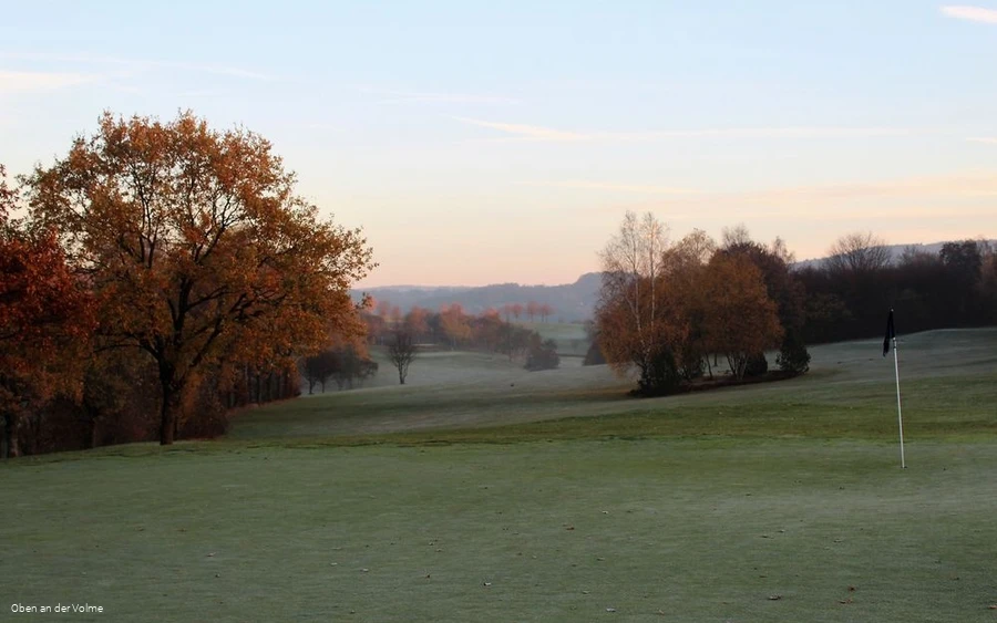 Bereit zum Einlochen