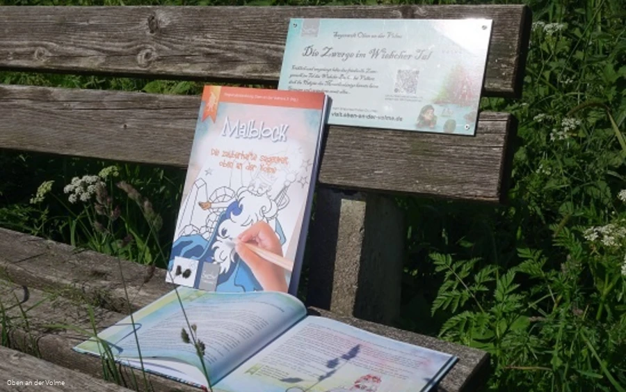 Die Zwerge im Wiebcher Tal (Sagenbuch und Malbuch)