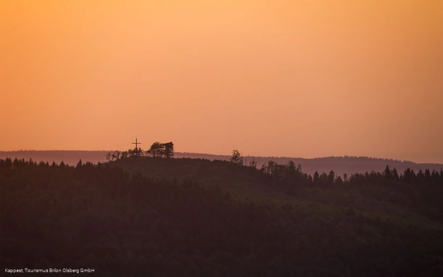 Sonnenuntergang im Sauerland