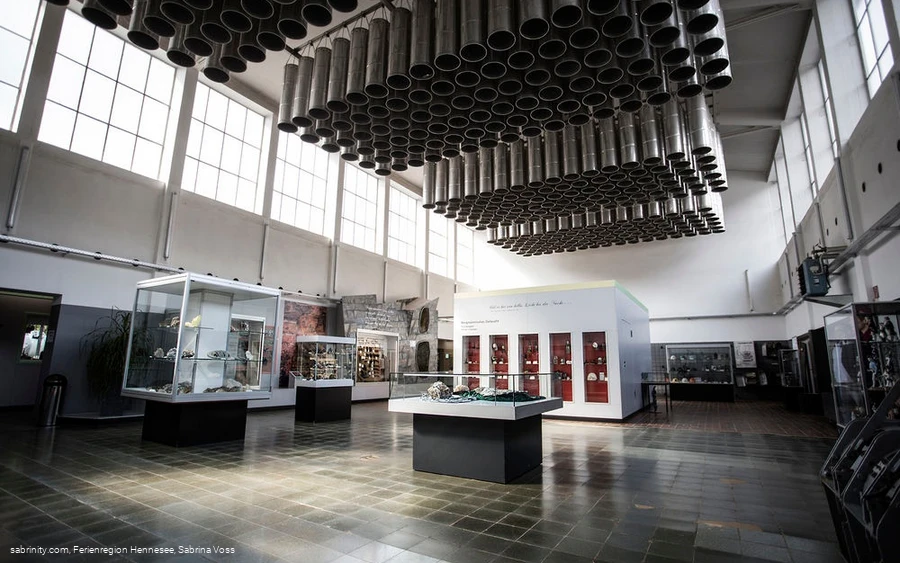 Waschkaue Museumsbereich Erzbergwerk Ramsbeck