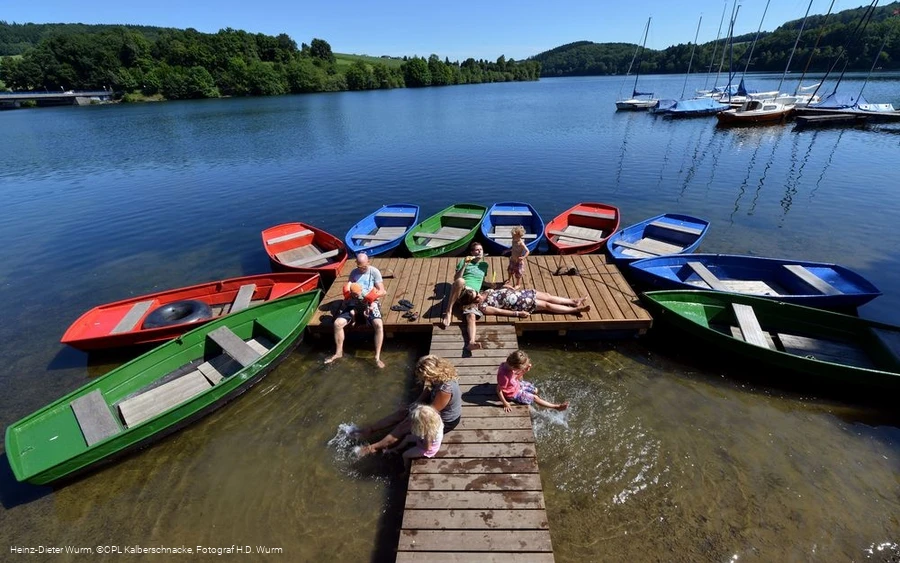 Steg an der Kalberschnacke, Listersee