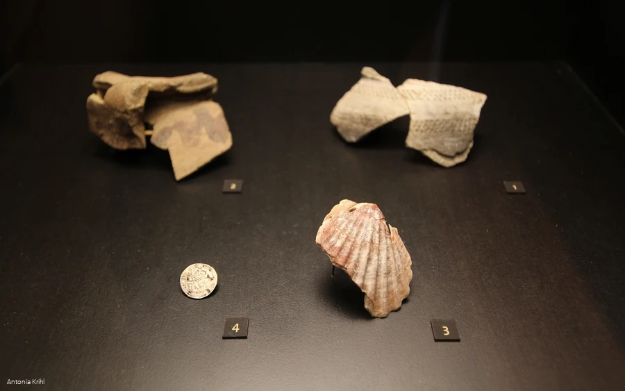 Ausgrabungen Fundstücke Peperburg