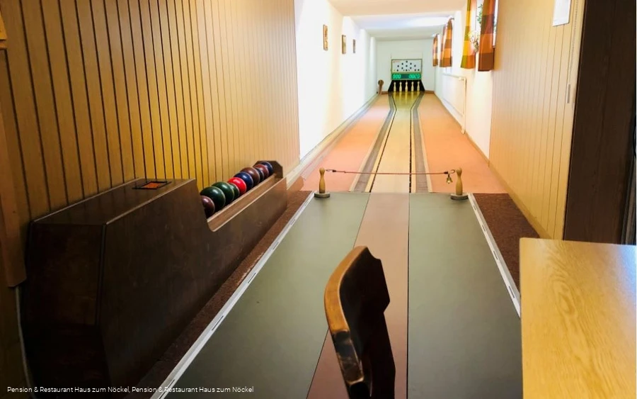 Kegelbahn - © Pension & Restaurant Haus zum Nöckel