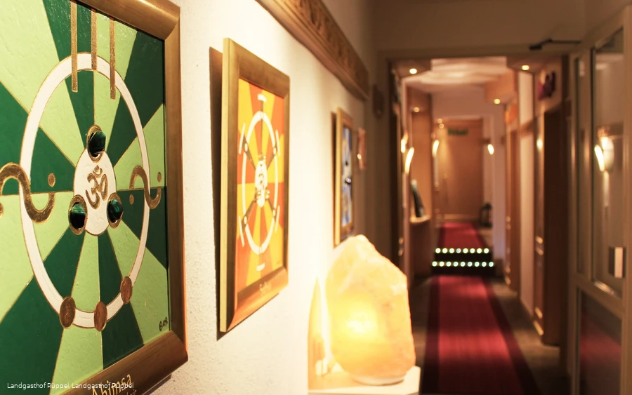Flur Edelsteinhotel Landgasthof Rüppel
