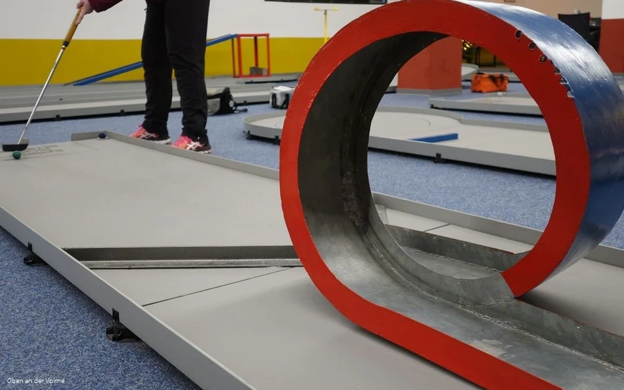 Mit viel Geschick hinein in den Looping