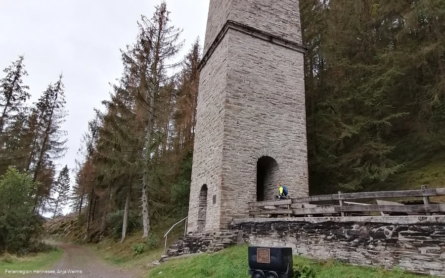 Kamin am Bergbau Wanderweg Ramsbeck