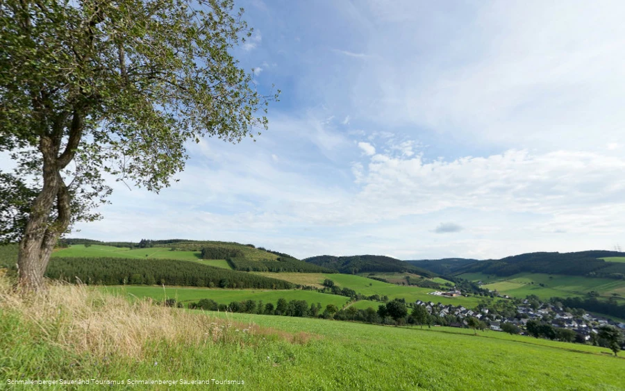 Aussichtspunkt - Auf dem Kreuz bei Oberhenneborn