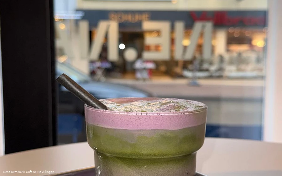 Matcha im Café Ne.Na