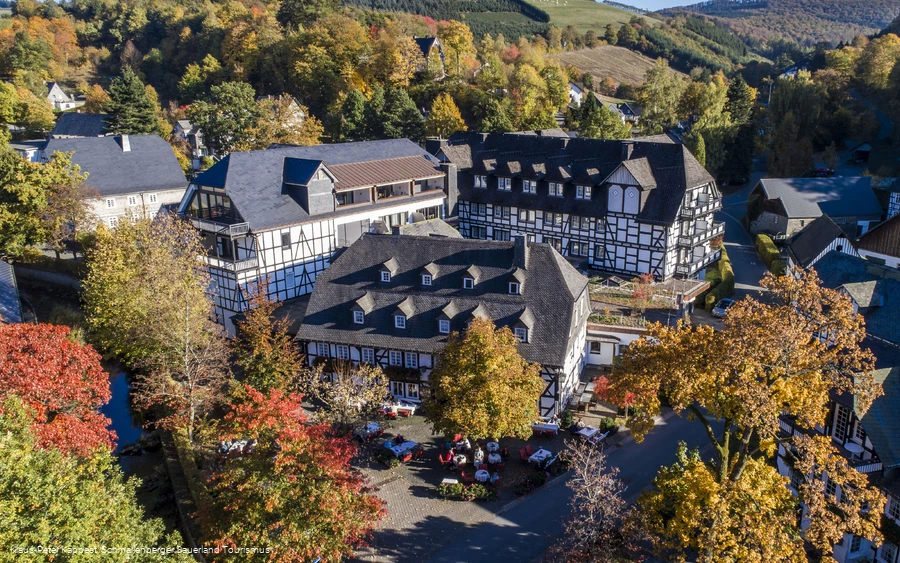 Gasthof Schütte Luftaufnahme DZ