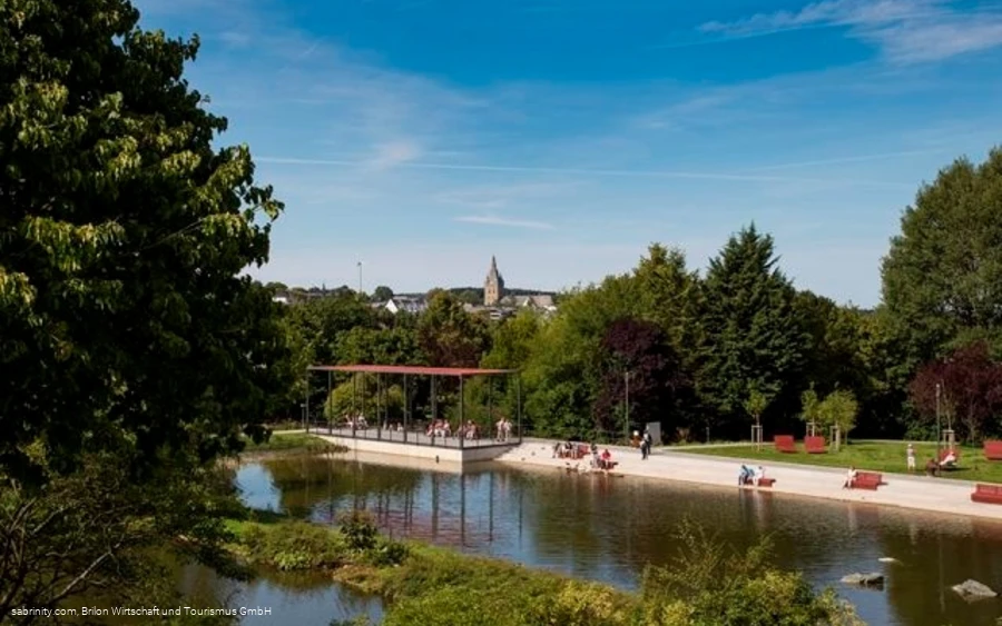 Teichanlage Kurpark Brilon Teichanlage Kurpark Brilon
