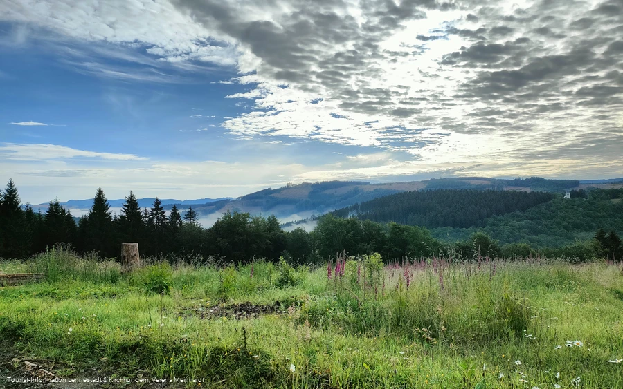 Ausblick von der Kophelle nach Kohlhagen